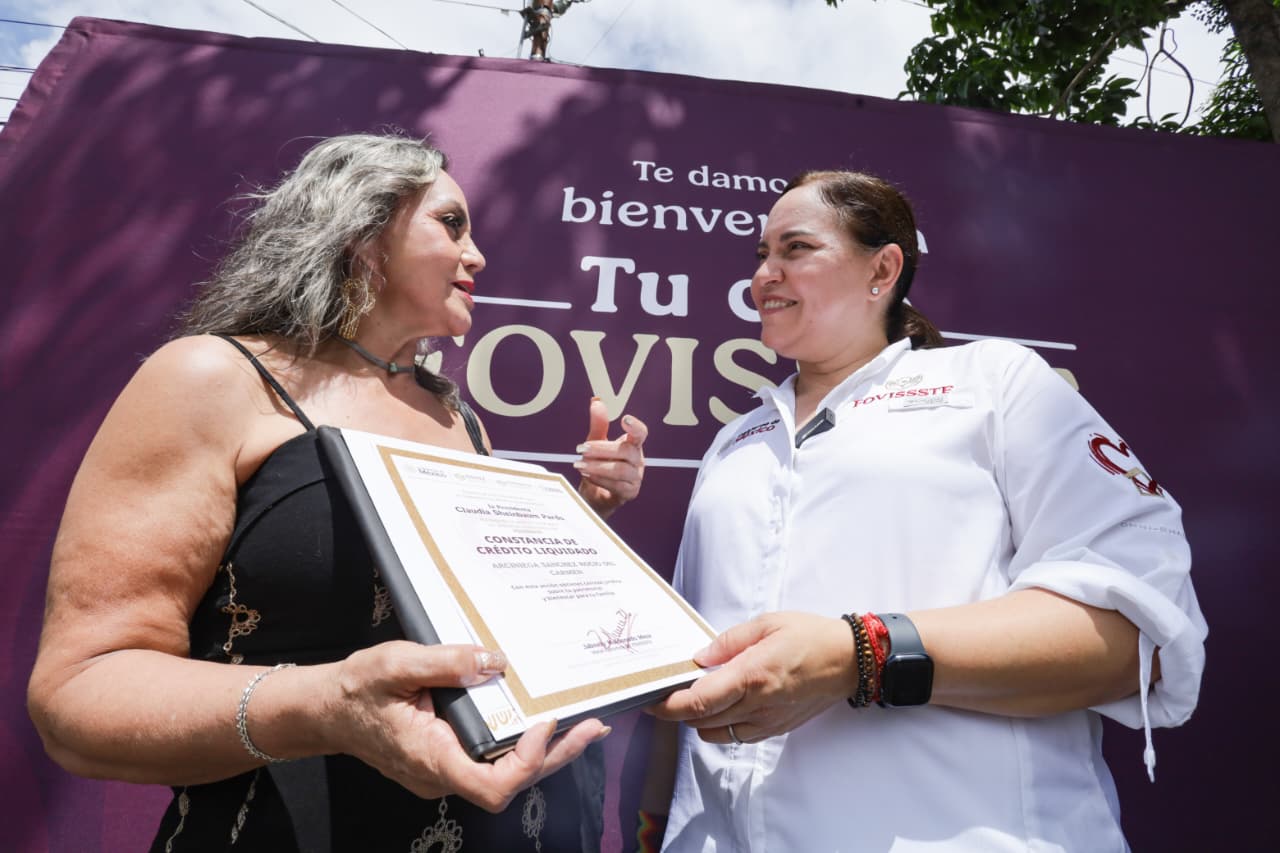 Adelantó que Fovissste Mujeres, programa que reconoce el esfuerzo de las trabajadoras al servicio del Estado, se va a ampliar