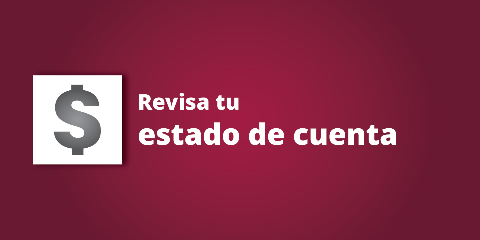Revisa tu estado de cuenta