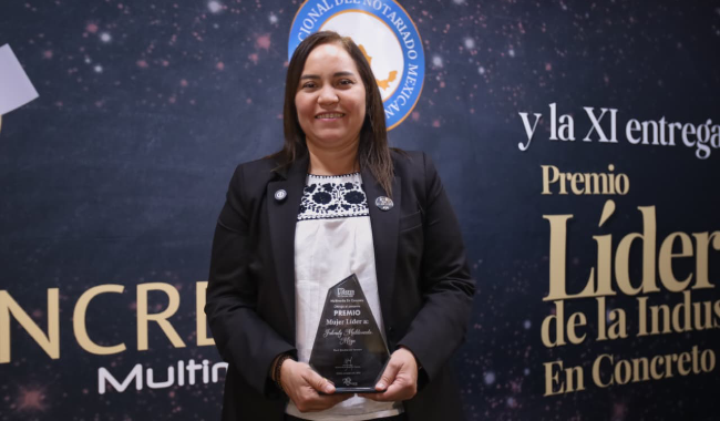 La titular del Fondo de la Vivienda del ISSSTE agradeció el galardón y afirmó que los logros de la institución responden a una política de justicia social y humanismo impulsada por el gobierno de la Presidenta Claudia Sheinbaum